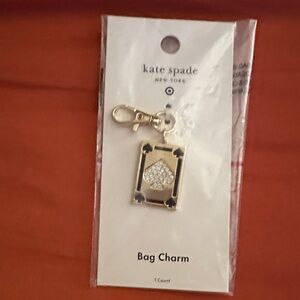 Kate Spade Gold and Silver Bag Charm